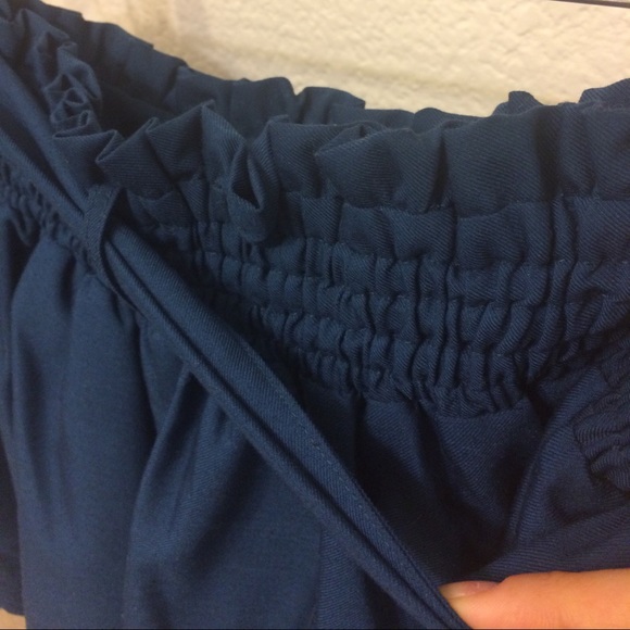 Earth Music&Ecology Embroided Hem Culottes - Picture 5 of 7